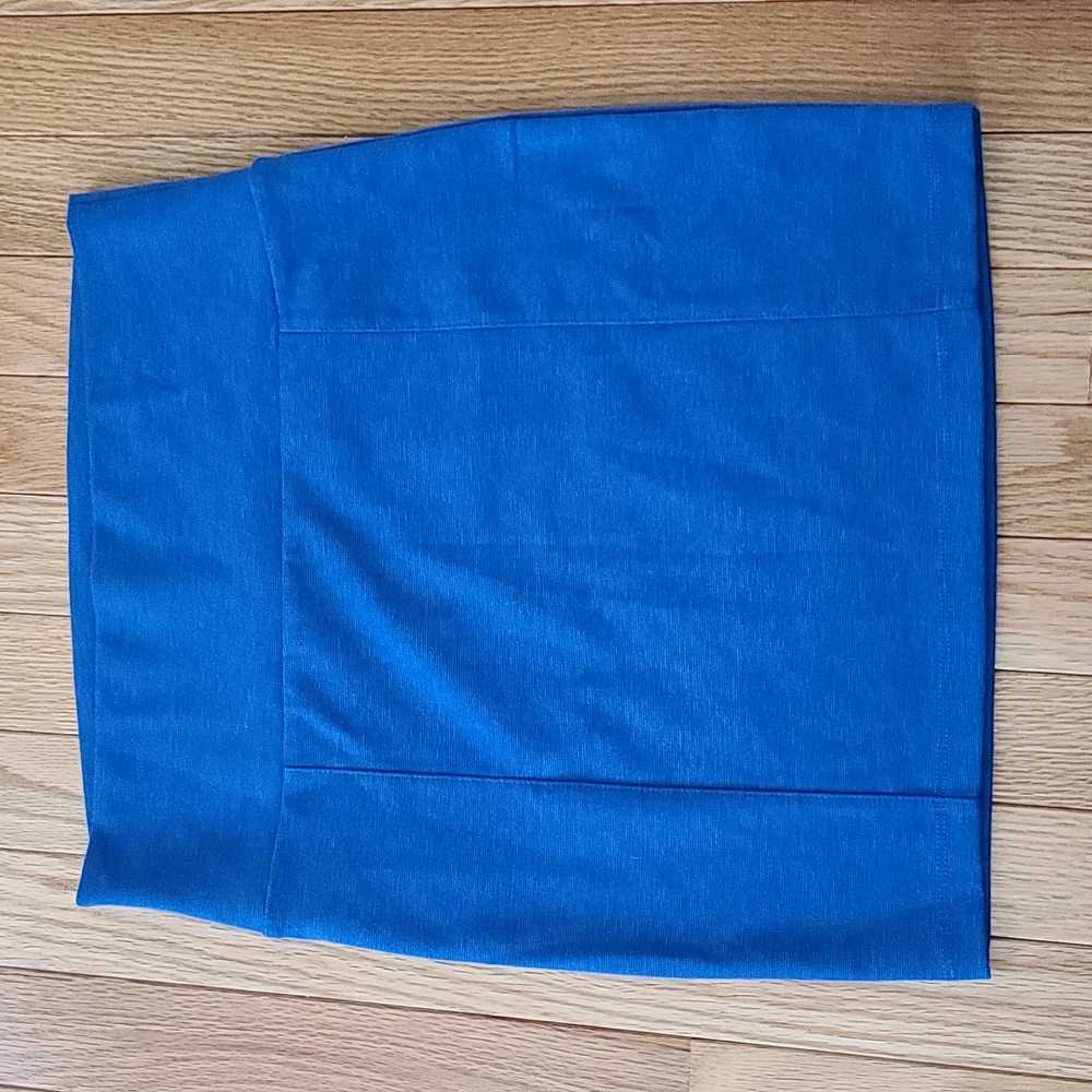 Decree Royal Blue Bodycon Skirt Medium